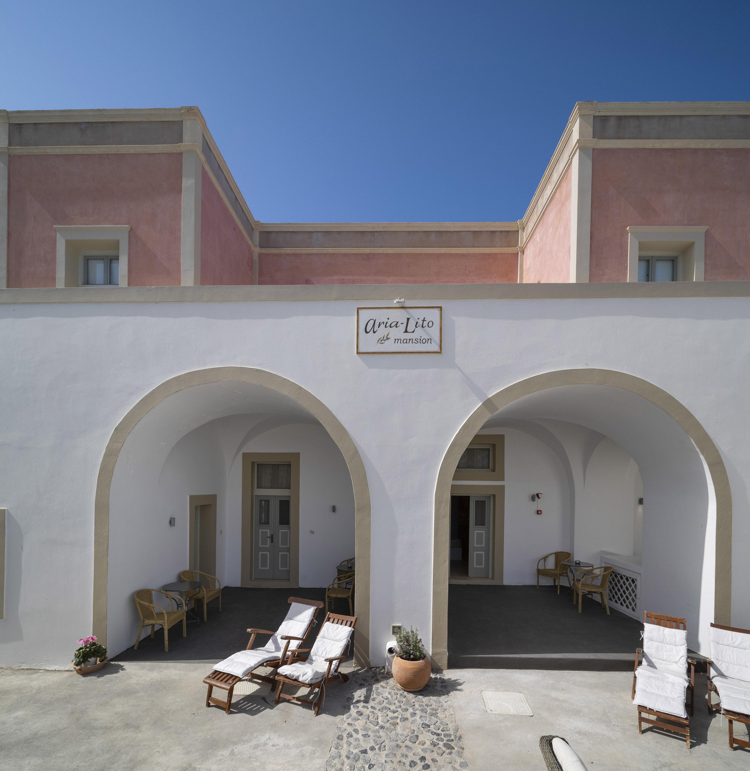 Hotel Aria Lito Mansion Fira  Exterior foto